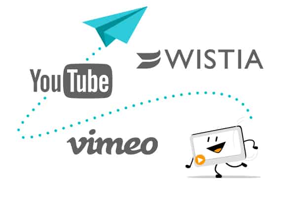 Video sharing options for pro video makers
