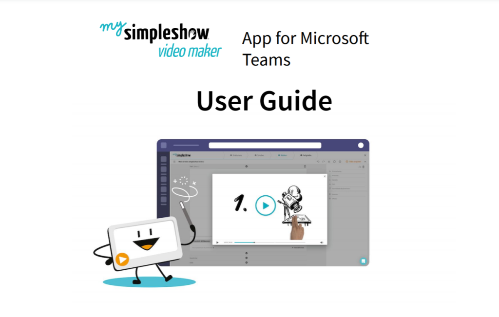 Communicate more efficiently with Microsoft Teams and mysimpleshow video maker 