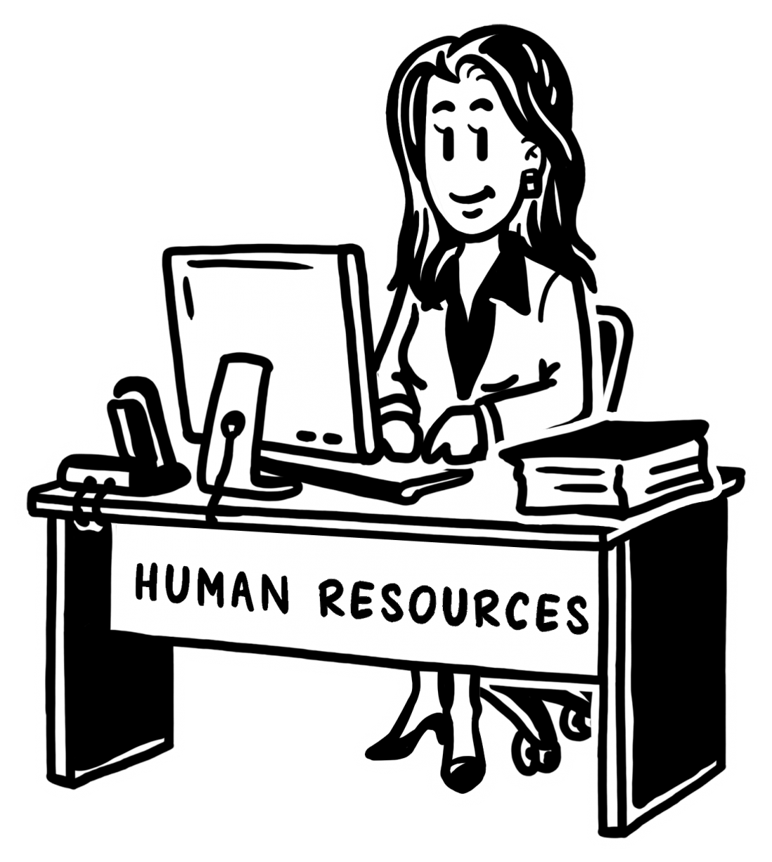 Human resources concept icon. Employment idea thin line illustration.  Hiring. HR management. Recruitment. Vector isolated outline drawing 9724202  Vector Art at Vecteezy