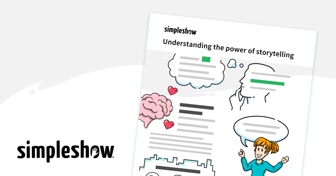 Showcase of the fact sheet "Understanding the power of business storytelling"