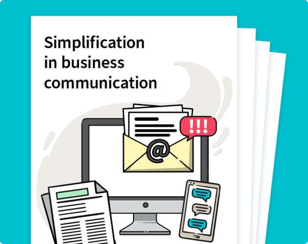 Preview of the guideline on effective business communication through simplification