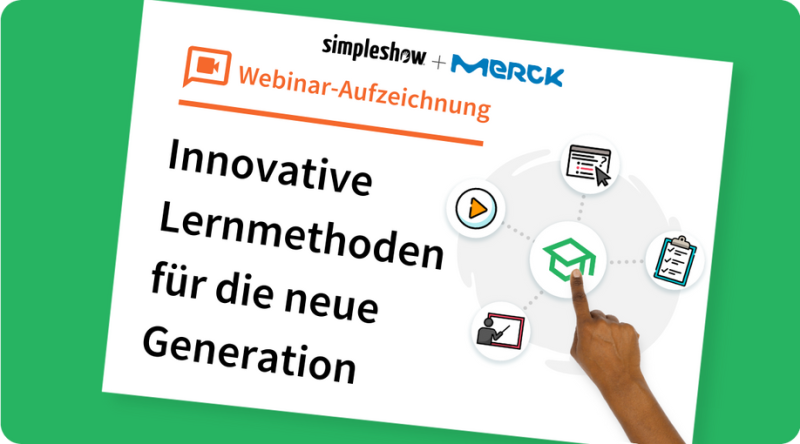 Mit simpleshow in wenigen Minuten Schulungsvideos erstellen