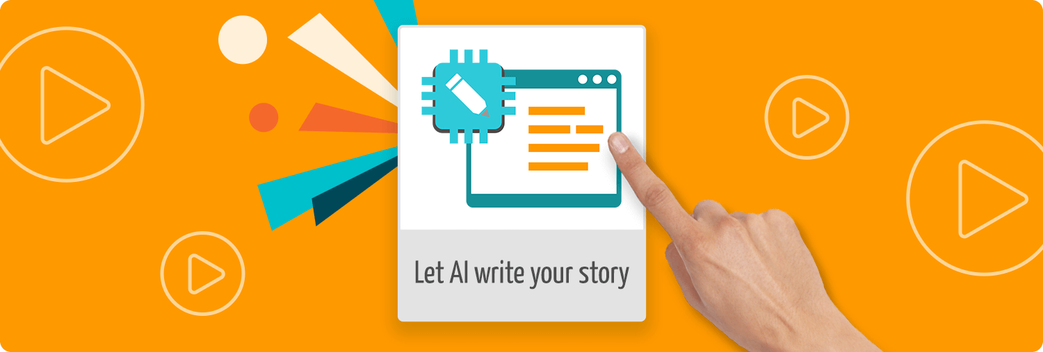 Boost Script Writing With AI Powered Story Generator Simpleshow   Story Generator Video Production Process EN 