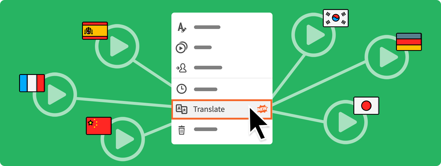 Translate Videos Into 20 Languages With Just One Click