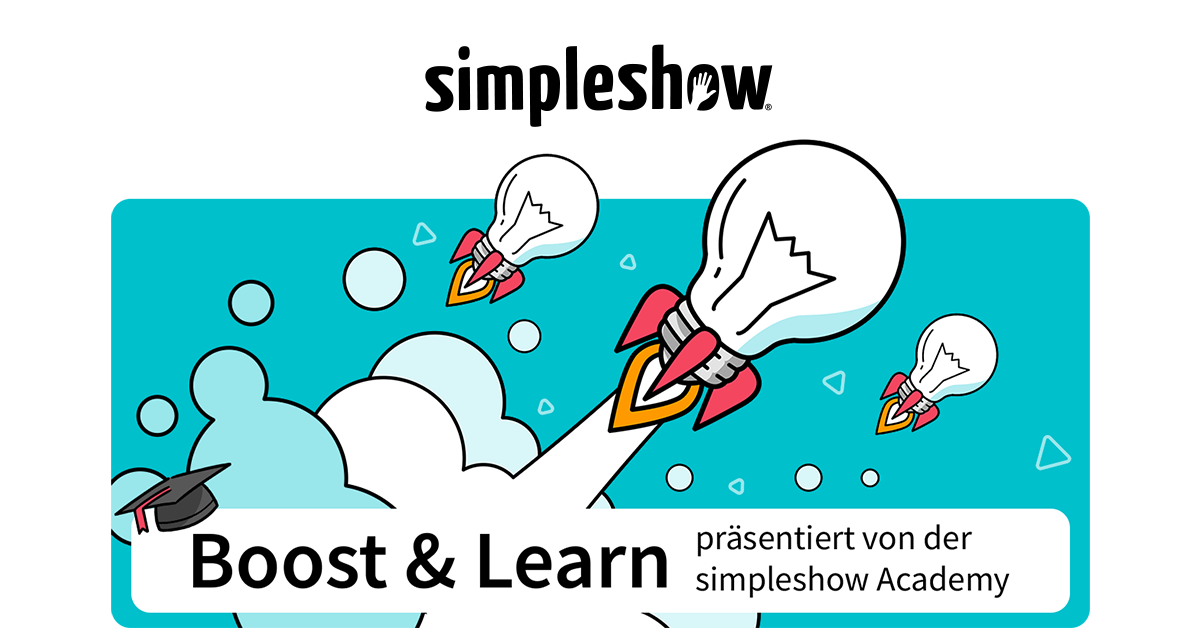 simpleshow Boost & Learn: Dein interaktiver Wissensboost